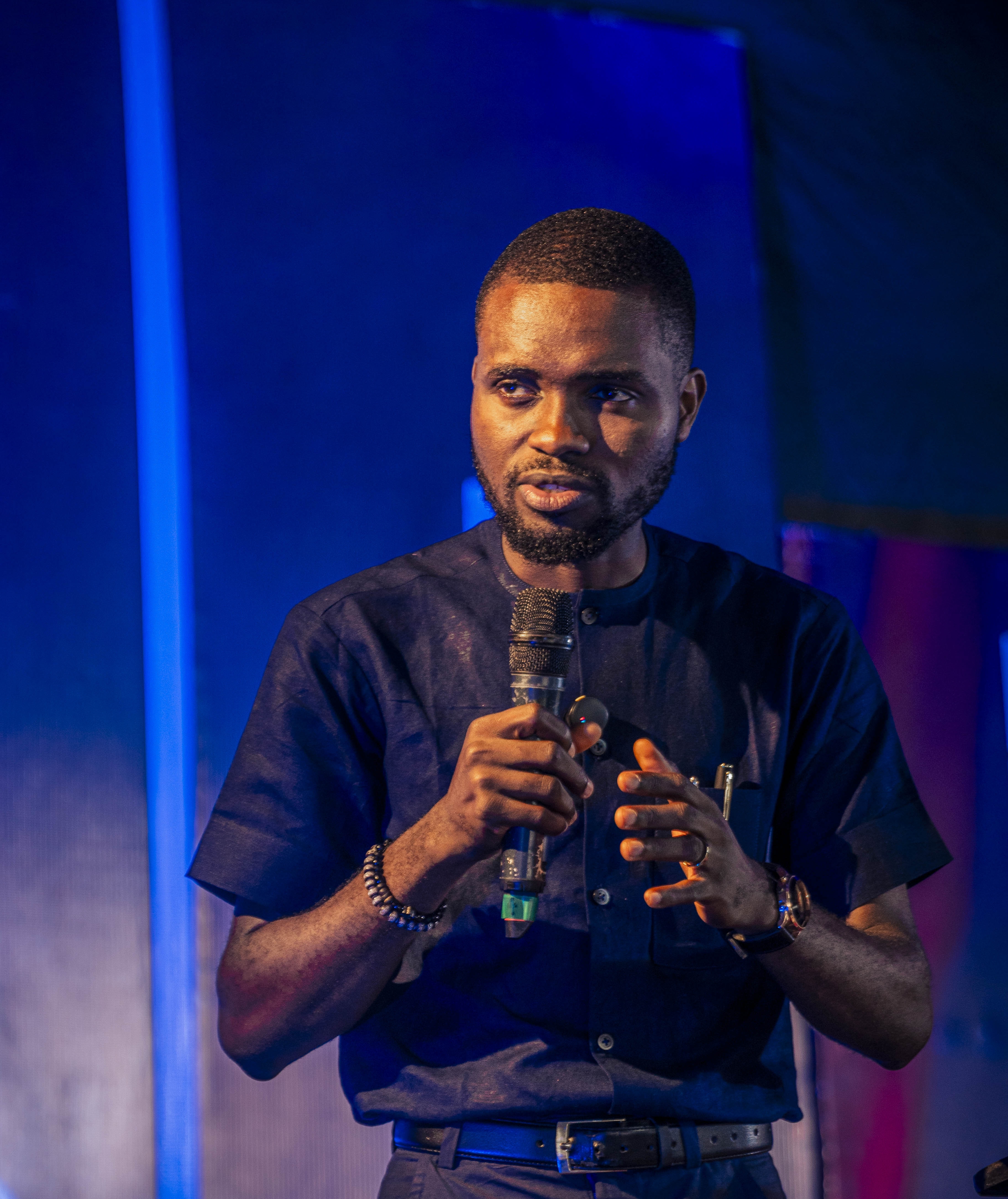 Pastor Yinka teaching